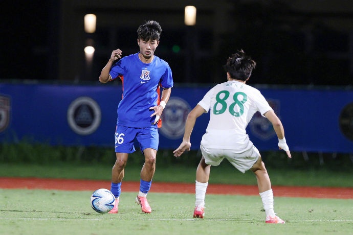申花U20主场0-1浙江 第92分钟遭角球绝杀